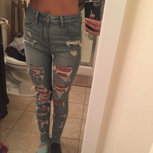 american eagle size 4 waist size